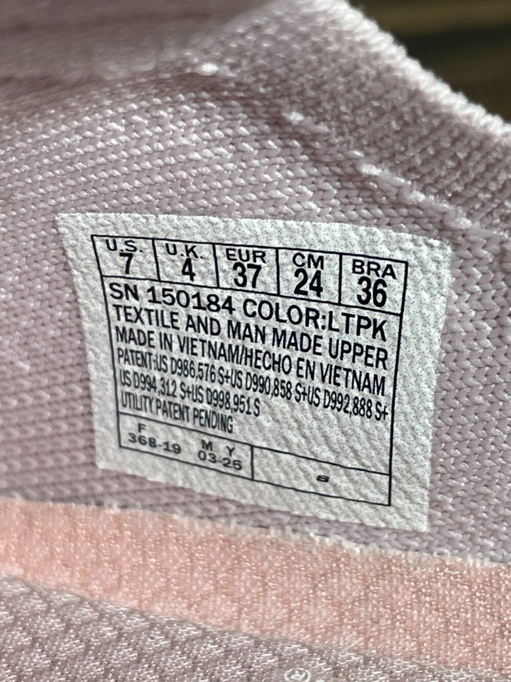 Skechers Slip-ins Ultra Flex 3.0 Summer Stripes Shoes Womens 7 Pink Hands Free - Picture 15 of 15